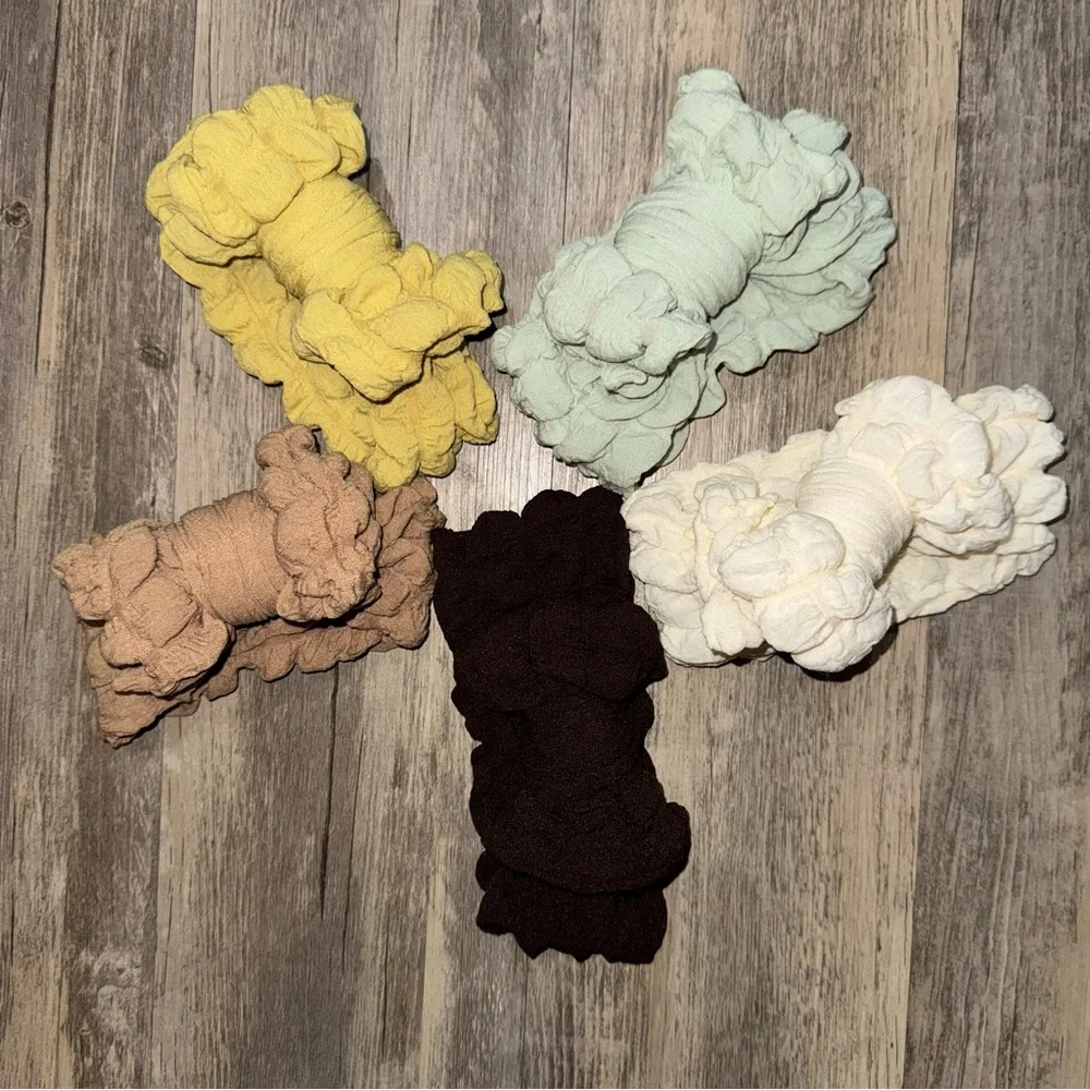 5 Large Bow Headband Lot